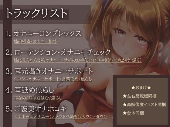 【KU100】僕にだけ優しいクールな姉に耳元でオナニー指導してもらう話 [たいくつ屋] | DLsite 同人 - R18