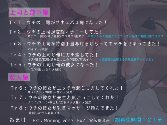 サキュバス病治療にご協力ください!～残念系年下上司は助手くんとエッチがしたい～ [大人の隠れ家【羽山亭】] | DLsite 同人 - R18