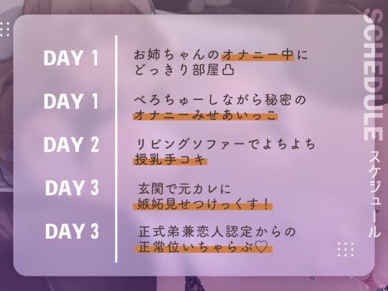 【バイノーラル】両親が旅行中にお姉ちゃんがお世話してくれる3日間 [あまおと] | DLsite 同人 - R18