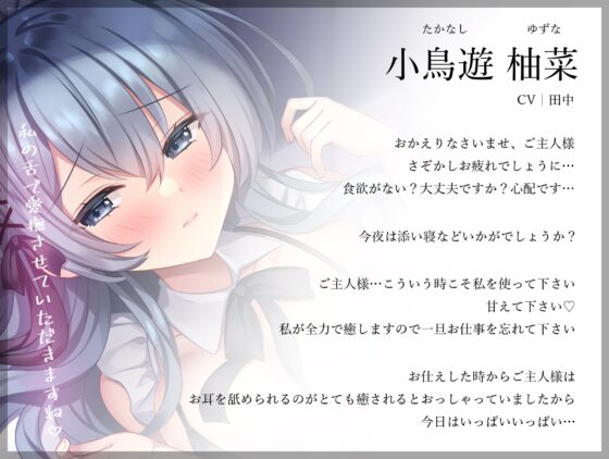 【密着淫語囁き】ご奉仕耳舐めイドの深耳ぐっぽりあまあま添い寝えっち [M屋] | DLsite 同人 - R18