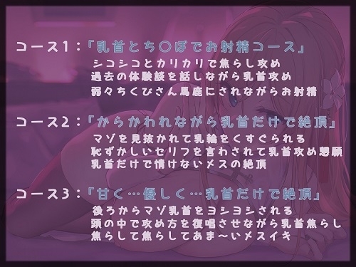 乳首オナサポ～風俗嬢ハルカちゃんの三つの乳首攻め～ [玄姫屋] | DLsite 同人 - R18