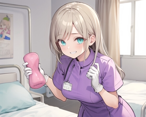 【期間限定110円!】元気なナースのお姉さんに亀頭責めで精液と潮を搾られ続けるお話 [HarvestMoon] | DLsite 同人 - R18