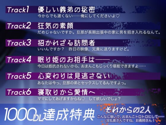 【KU100】新婚崩壊〜激重ド変態な義弟の孕ませ寝取りレイプ〜 [狂愛プレジャー《執着×吐息》] | DLsite がるまに