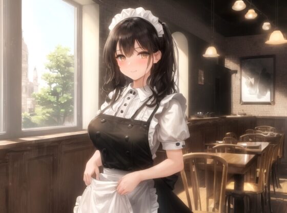 清楚な学園のアイドルはエロ下着を着た爆乳メイドで露出狂のド変態だった～野外露出でドスケベご奉仕しちゃいます♪～【抱き枕推奨/露出/処女】 [巨乳大好き屋] | DLsite 同人 - R18