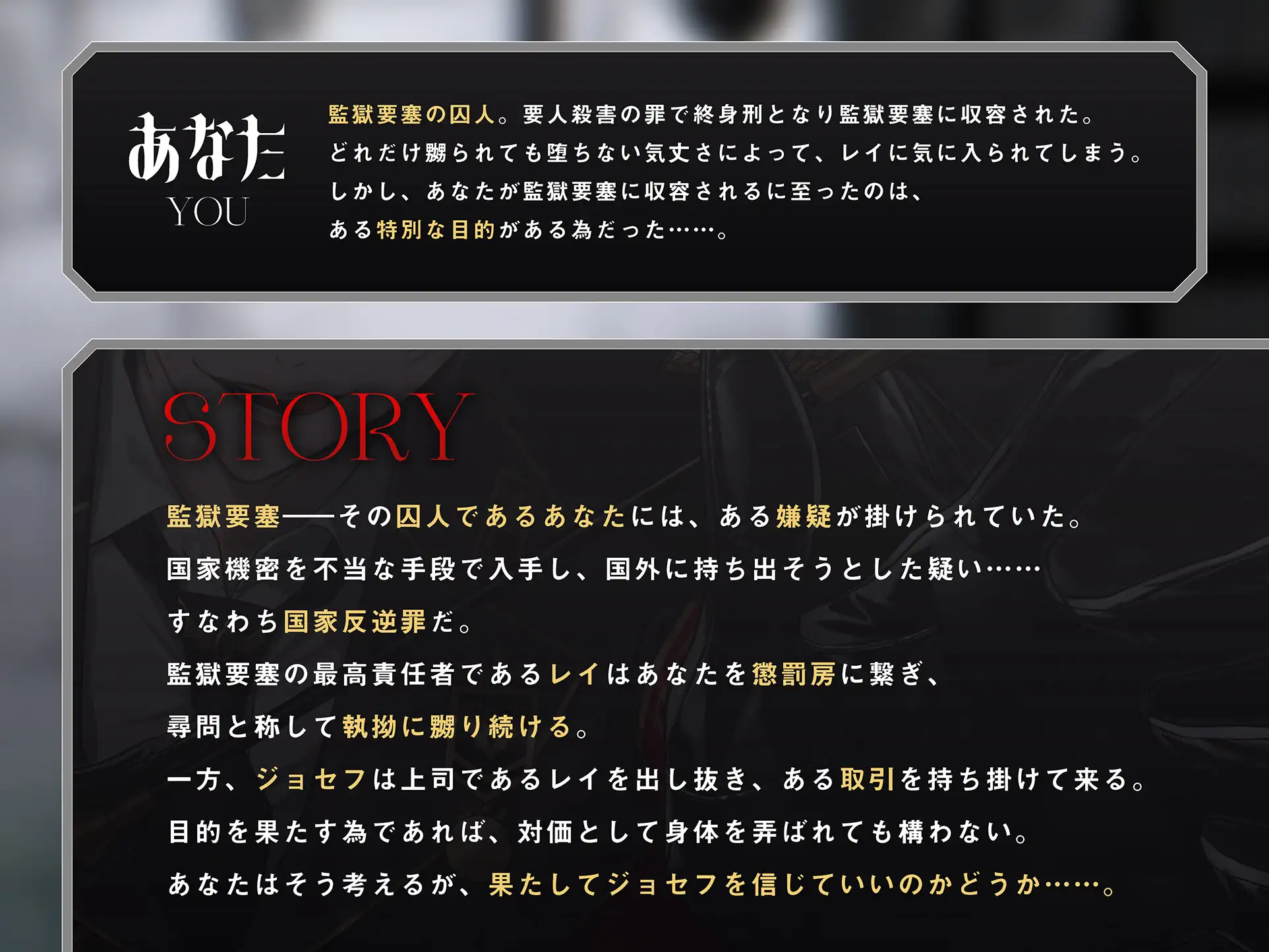 監獄要塞 -The Truth in the Darkness- [リア☆カレ] | DLsite がるまに