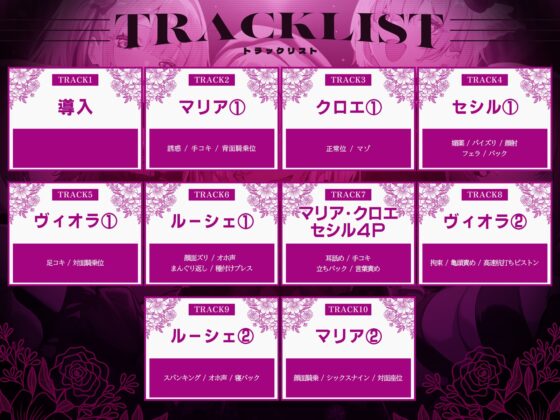 【初リリース記念x4時間半x5人ハーレム】種付任務遂行中♡～5人のアサシンが五感で誘惑24時間着床待ち～ [夢散歩] | DLsite 同人 - R18