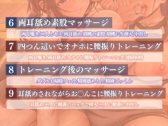 エッチなお姉さん達の両耳舐めお〇んちんお仕置きトレーニング(ひだまりみるくてぃ) - FANZA同人