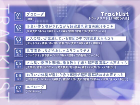 引きこもりのドスケベダウナー妹とメスの匂いが充満している布団の中で超密着濃厚オホ声えっち [恋楽屋] | DLsite 同人 - R18