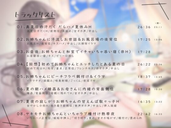 だらハメ 夏休み。～夏バテお姉ちゃんと高温多湿 汗だくえっち～ [ろんりーわん] | DLsite 同人 - R18