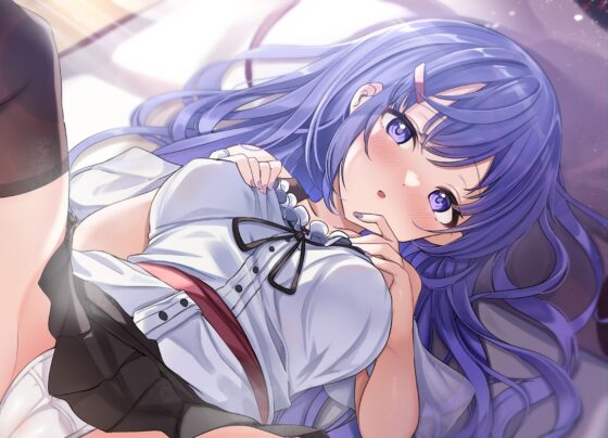 恥ずかしがり屋の彼女とオホ声あまあまセックス ～初めてなのにおほ声潮吹きですっかりエッチにハマってしまう～ [エロオス] | DLsite 同人 - R18