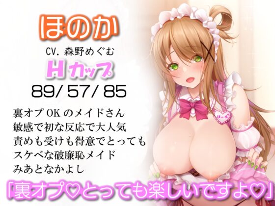 裏オプ解禁!普通のメイド喫茶がある日突然抜き有りドスケベメニュー始めたら…～スタンプ集めてハーレム3回転～ [ルヒー出版] | DLsite 同人 - R18