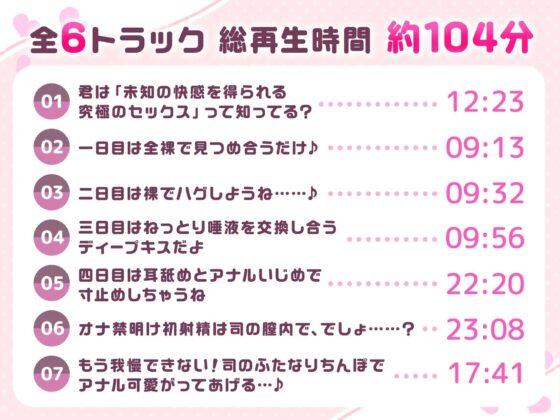 【ソフトマゾ向け】ふたなり彼女とイチャラブポリネシアンセックス-お互いに貞操帯を付けて四日間焦らしに焦らして溜まった性欲をぶつけ合うドスケベ交尾- [Clubはにわり] | DLsite 同人 - R18