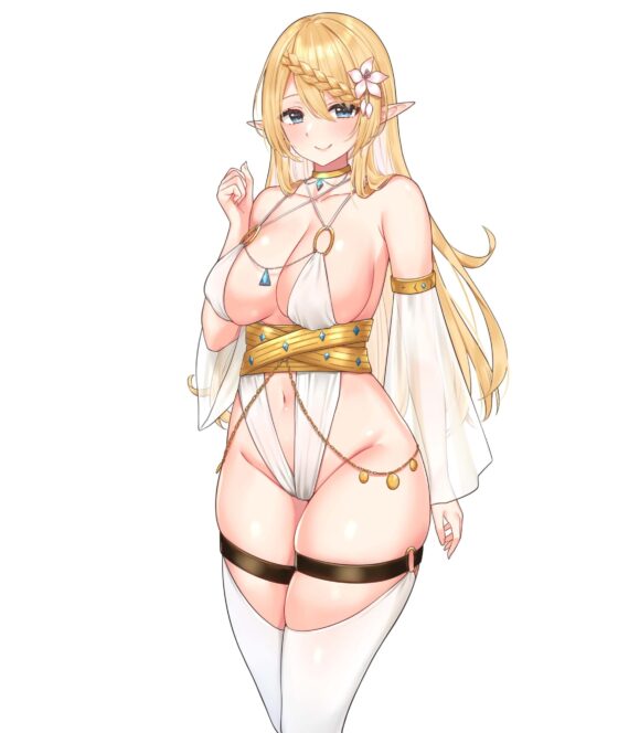 【KU100】癒し×いやらし 癒らし 積極エルフと性処理生活 [脳汁ドロップ] | DLsite 同人 - R18