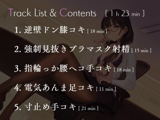 高身長低音貧乳後輩社員の仕返し憂さ晴らし搾精 [シルトクレーテ] | DLsite 同人 - R18