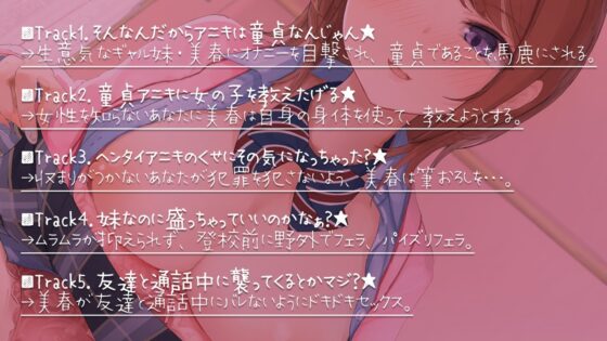 生意気ギャル妹とヒミツの関係☆-童貞アニキに女の子を教えてあげる- [ディーブルスト] | DLsite 同人 - R18