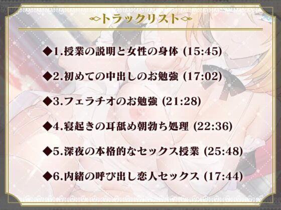 あなた専属の性教育メイドさん～ご主人様いちゃらぶ子作り授業のお時間です♪～ [め～ぷるりぃふ] | DLsite 同人 - R18