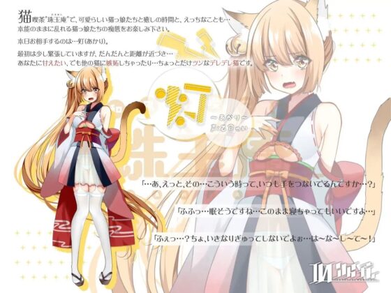 【綿棒・炭酸耳かき/猫娘発情えっち】和風猫喫茶珠玉庵 ～灯～ [10次元] | DLsite 同人 - R18