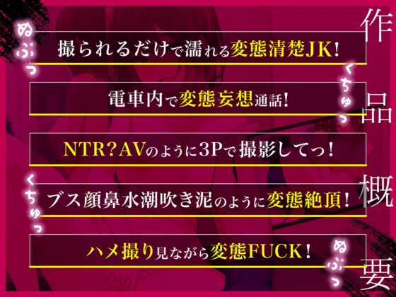 変態願望のある地味な清楚JKは真性マゾ～カメラを向けてめちゃくちゃに犯して欲しい～ [コロコエ] | DLsite 同人 - R18