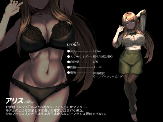 耳舐めソムリエ 〜ダウナー系ハーフ店員「アリス」編〜 [深夜工房] | DLsite 同人 - R18