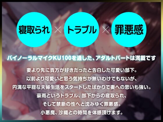 出張先が記録的豪雨で部下との突然相部屋に…雨で濡れた俺の身体に興奮した部下に襲われ朝まで濡れっぱなしの絶倫性交 [Lover'sHand] | DLsite 同人 - R18