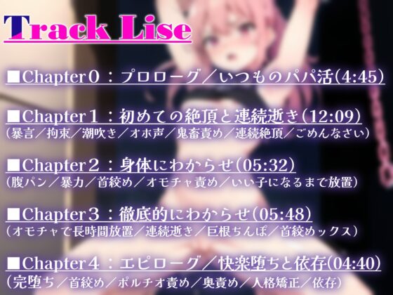 世の中を舐め腐ってる生意気パパ活女子が強制人格矯正わからせ絶頂【KU100/バイノーラル録音】 [オトナのはなこさん] | DLsite 同人 - R18