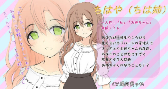 褒めてくれる管理人さんの耳舐め甘やかしセックス【フェラチオ手コキ限界オタク大暴走お姉ちゃん】【KU100】(スタジオスモーク) - FANZA同人
