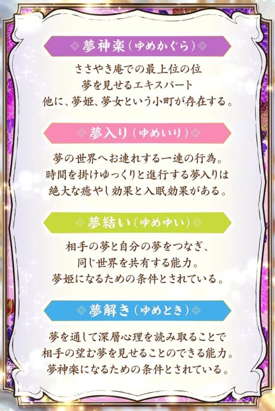 ささやき庵 夢神楽幻想 白夜【パンツ・超美麗フォトパネルプレゼント】 [VOICE LOVER] | DLsite 同人 - R18