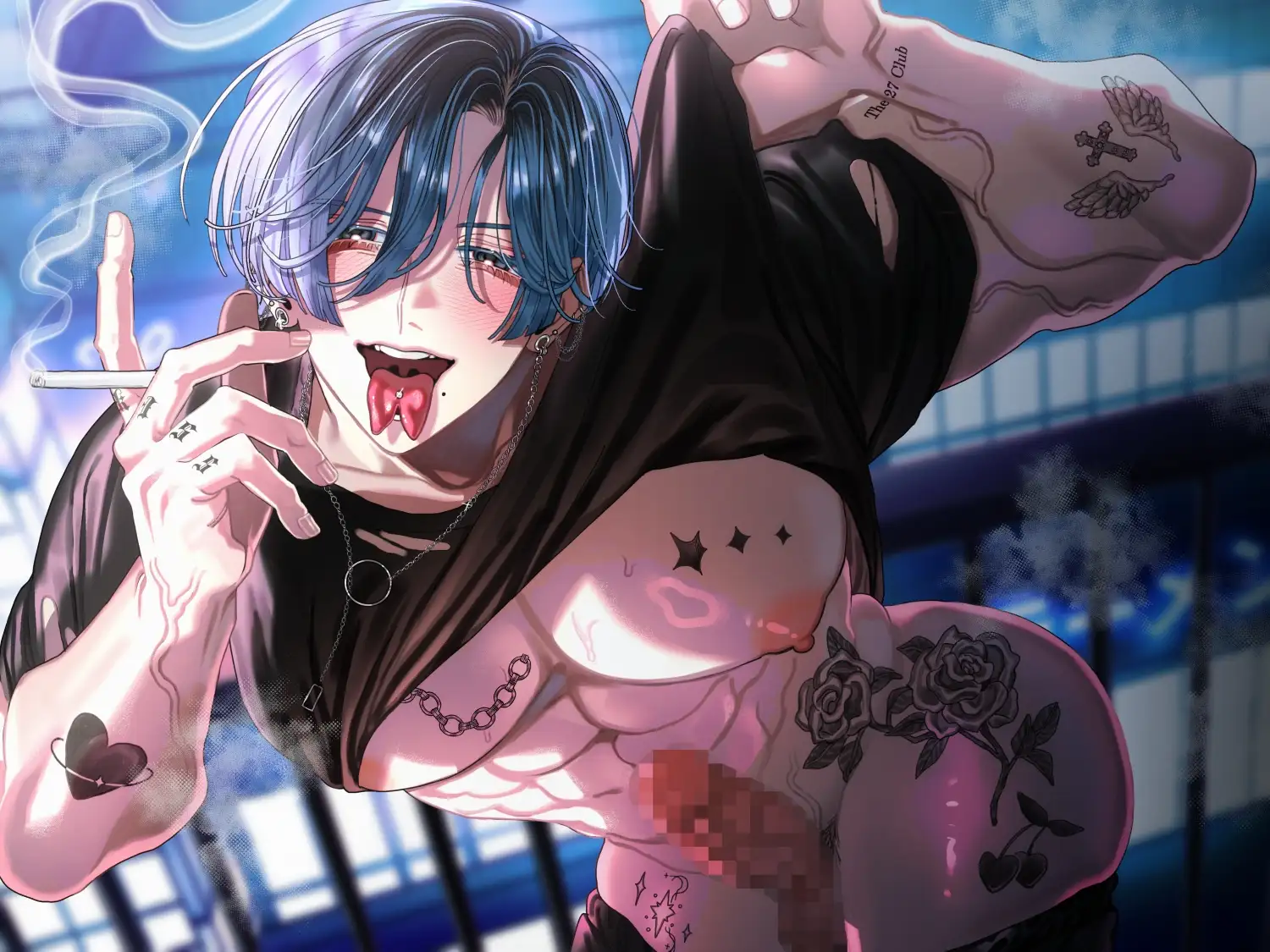 死ぬのは水色を抱いてからでも遅くない～死にたがりくんは謎の美人と出会ってごく普通だけどエロ甘い恋をしました～ [ちゅちゅ] | DLsite がるまに