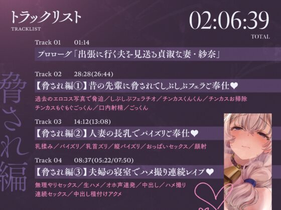 元コスプレイヤーの人妻が夫以外のチンカス汚ちんぽに堕とされちゃうお話♡【KU100】 [ホロクサミドリ] | DLsite 同人 - R18