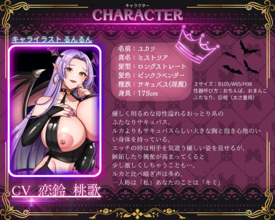 【1周年記念】お姉さん達はデッカイふたなりサキュバス～2本のちんぽに犯されメス堕ち眷属化～【2時間!!】 [はふはふ手料理] | DLsite 同人 - R18