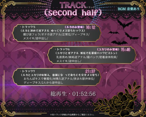 【1周年記念】お姉さん達はデッカイふたなりサキュバス～2本のちんぽに犯されメス堕ち眷属化～【2時間!!】 [はふはふ手料理] | DLsite 同人 - R18