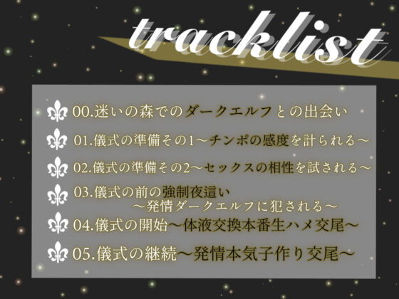 【全編潮吹き】クールなドスケベダークエルフと下品な事務的性処理生活【オホ声】(あくあぽけっと) - FANZA同人