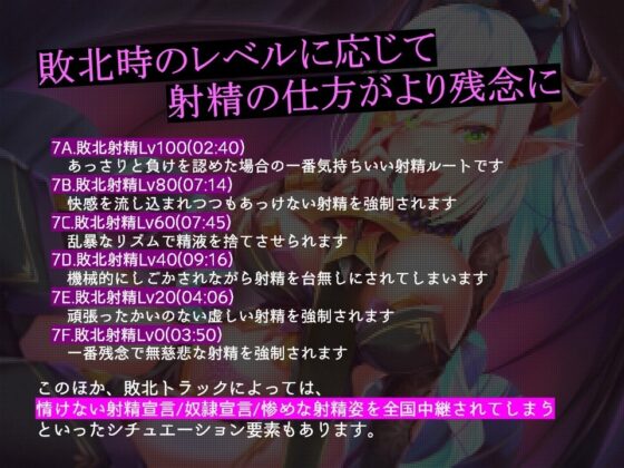 淫魔リリアの勇者敗北♪レベルドレイン式射精禁止×誘惑オナニーゲーム [アルファートリル] | DLsite 同人 - R18