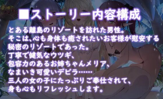 【ハイレゾ×KU100】秘密のリゾートへようこそ【収録時間6時間越え】 [テグラユウキ] | DLsite 同人 - R18