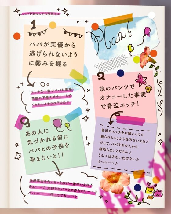 【不純愛】実の娘に脅されて子作りエッチしてます【CV.北大路ゆき/KU100】 [ぱちぱちぼいす] | DLsite 同人 - R18