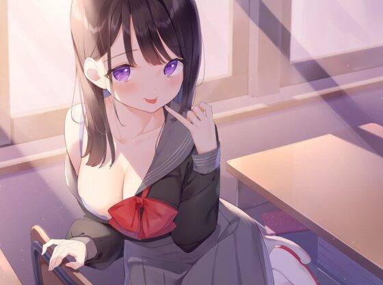 【生耳舐め】私立耳舐め学園・・・お耳とろとろにしちゃうね・・・♪【鼓膜まで感じる】 [あまがみドロップ] | DLsite 同人 - R18