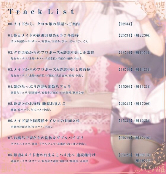 【淫語・喘ぎ声】姫妻&amp;メイド妻の生ハメ最優先 王室スローライフ [ろんりーわん] | DLsite 同人 - R18