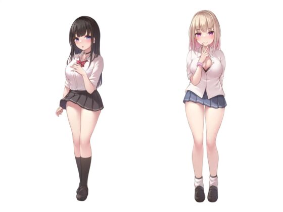 【ギャル×優等生】えっちなJK二人とあまあまイチャラブ性活♪【KU100】 [Simultaneous] | DLsite 同人 - R18