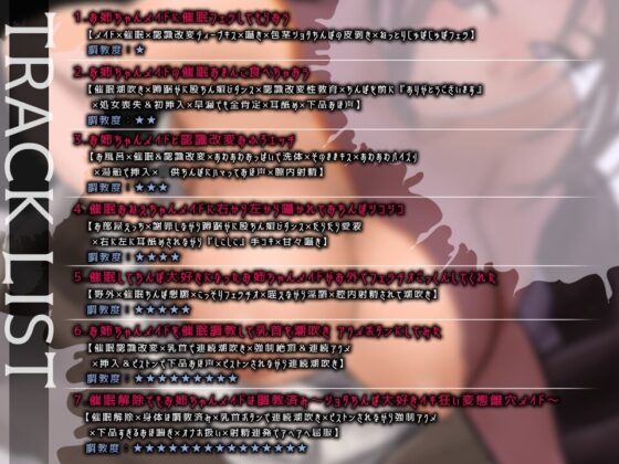 【オホ声・催眠】お姉ちゃんメイドの乳首を連続潮吹きアクメボタンに改造するまで [BBQ-TIME] | DLsite 同人 - R18