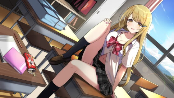 【バイノーラル】オナホ係の同級生ギャルJKは意外にチョロくて惚れやすい [ろんりーわん] | DLsite 同人 - R18