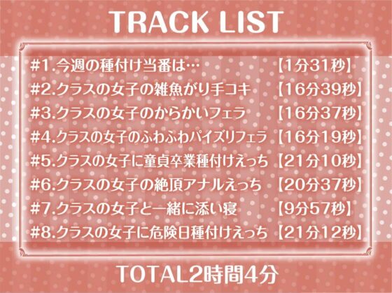 クラスの種付け係君～今週はクラスの女子に種付けセックス当番～【フォーリーサウンド】 [テグラユウキ] | DLsite 同人 - R18