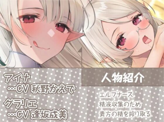 エルフナースの甘やかしいちゃらぶ搾精活動!【フォーリーサウンド】 [テグラユウキ] | DLsite 同人 - R18