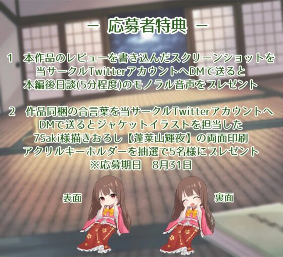 【KU100/SAMREC 2700Pro】東方幻想甘露譚Vol3 永遠のお姫様と過ごす三夜【Graphicsound】 [ガムシロコーラ] | DLsite 同人 - R18
