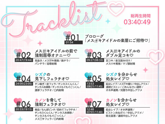 Wメス○キアイドルがチンカス汚ちんぽに媚び媚びご奉仕してくれるお話♪(ホロクサミドリ) - FANZA同人