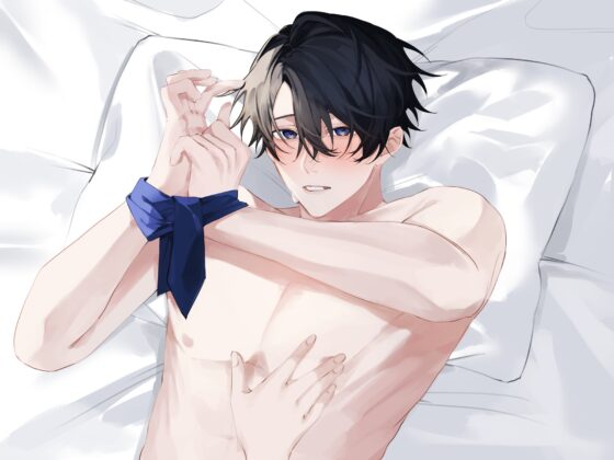 【KU100】悪ふざけで敏感すぎる後輩にマッサージしたら、可愛い声で「もっと触って」とおねだりされました [狂愛プレジャー《執着×吐息》] | DLsite がるまに