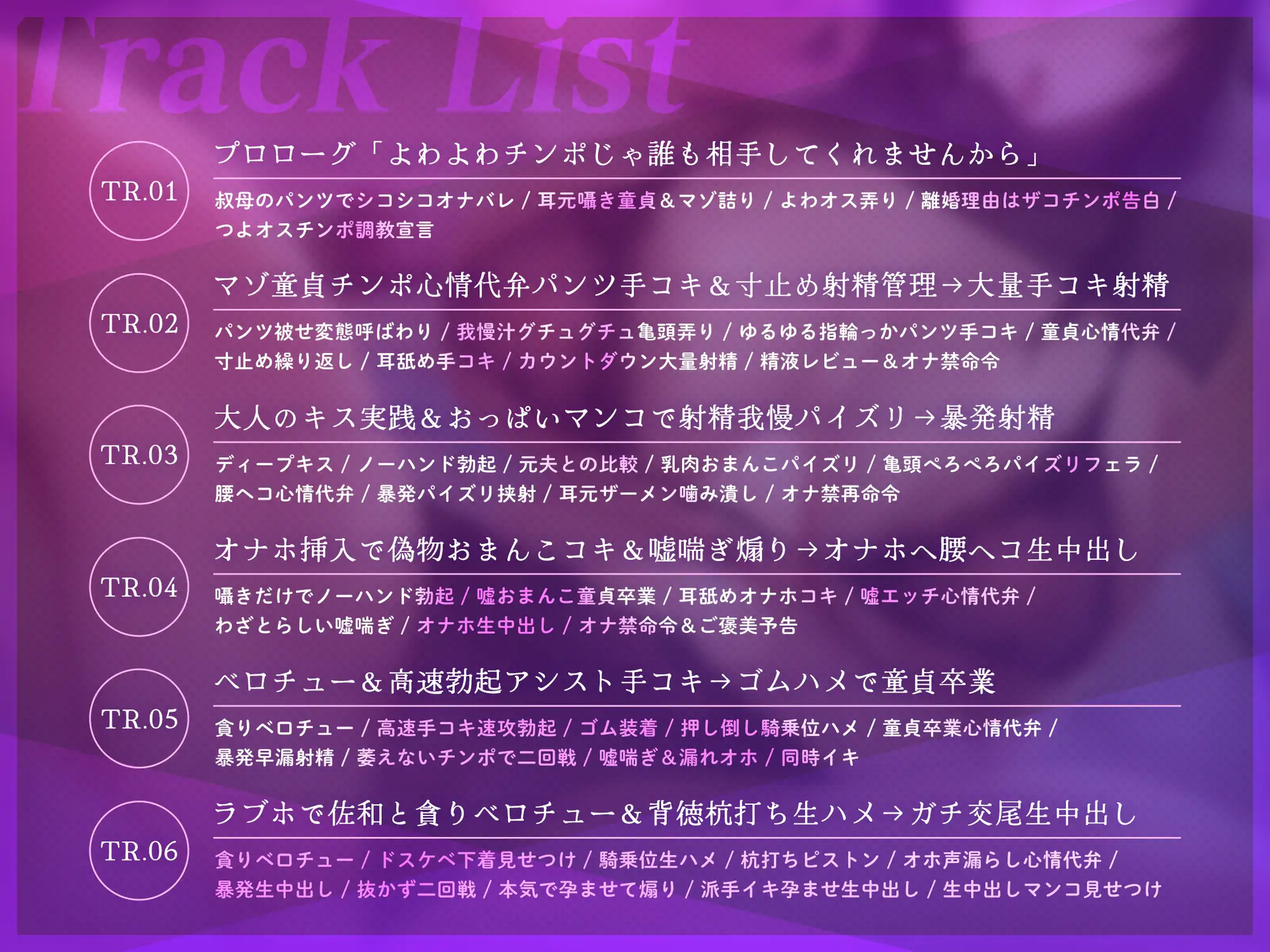 【マゾ性教育/ドスケベ差分イラスト付き】事務的クール敬語叔母の童貞よわチン性教育～バツイチ熟れメスの甥っ子チンポ矯正交尾～【KU100】 [ろまあぽ] | DLsite 同人 - R18