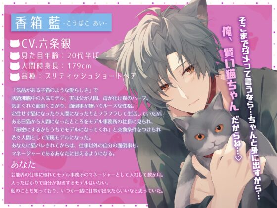 「飼い猫のわがままくらい、聞いてくれるでしょ?♡」猫権侵害！?ガチ猫系男子の去勢回避奮闘記～なんとかしてマネージャー！～♡抜いて抜いて抜きまくる7日間♡ [感情JETCOASTER] | DLsite がるまに