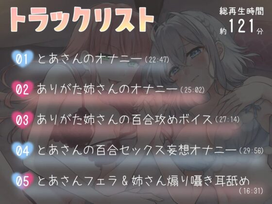 【オナニー実演】ありがた～い私×旗絵とあ百合コラボ～ありがた姉さんの囁き百合攻めで脳イきしちゃうとあさん～ [汁次元] | DLsite 同人 - R18