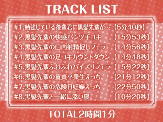 清楚だと思ってた黒髪先輩は中出しOKなドすけべビッチ【フォーリーサウンド】 [テグラユウキ] | DLsite 同人 - R18