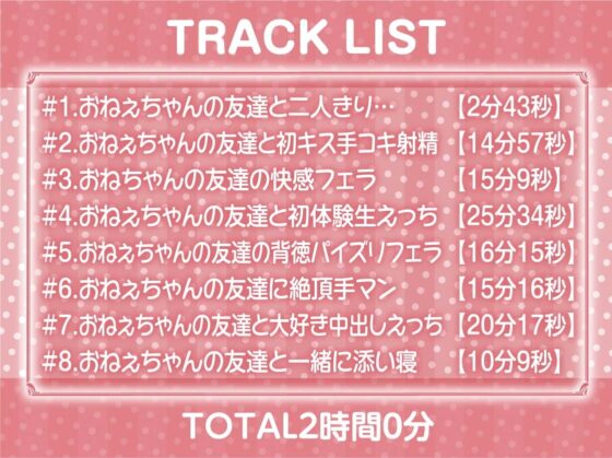 おねぇちゃんの友達にえっちの仕方おしえてもらっちゃお!【フォーリーサウンド】 [テグラユウキ] | DLsite 同人 - R18
